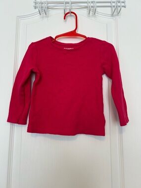 Old Navy Girls' Long Sleeve Top - Bright Pink